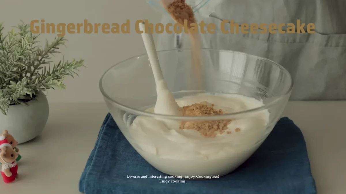 Christmas Gingerbread Chocolate Cheesecake Recipe