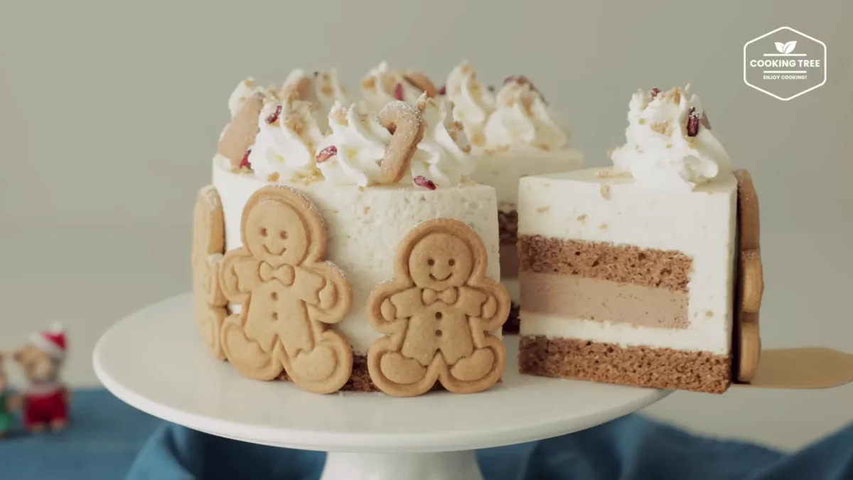 Christmas Gingerbread Chocolate Cheesecake Recipe