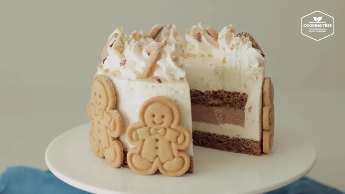 Christmas Gingerbread Chocolate Cheesecake Recipe