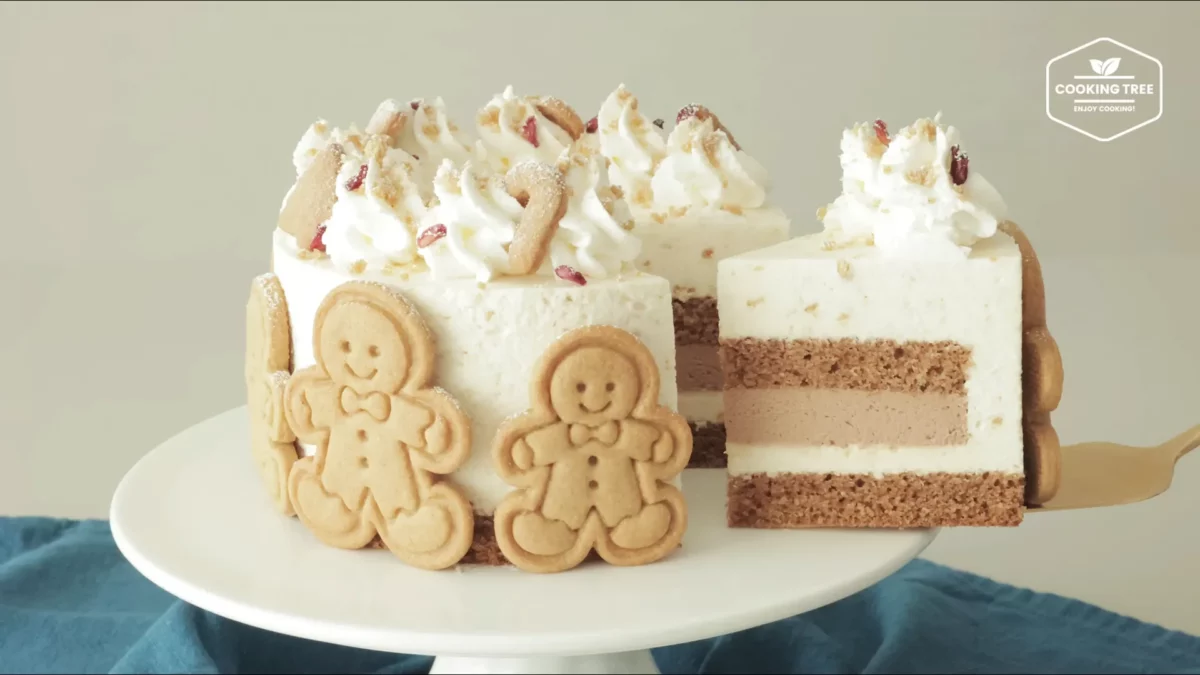 Christmas Gingerbread Chocolate Cheesecake Recipe