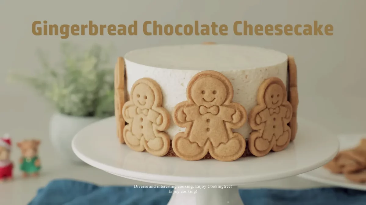 Christmas Gingerbread Chocolate Cheesecake Recipe