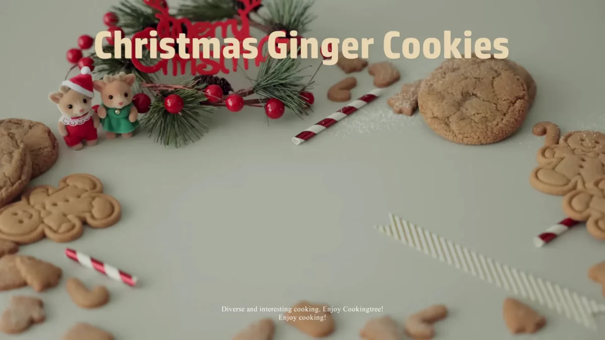 Christmas Gingerbread Cream Cheese Ginger Cookies Recipe