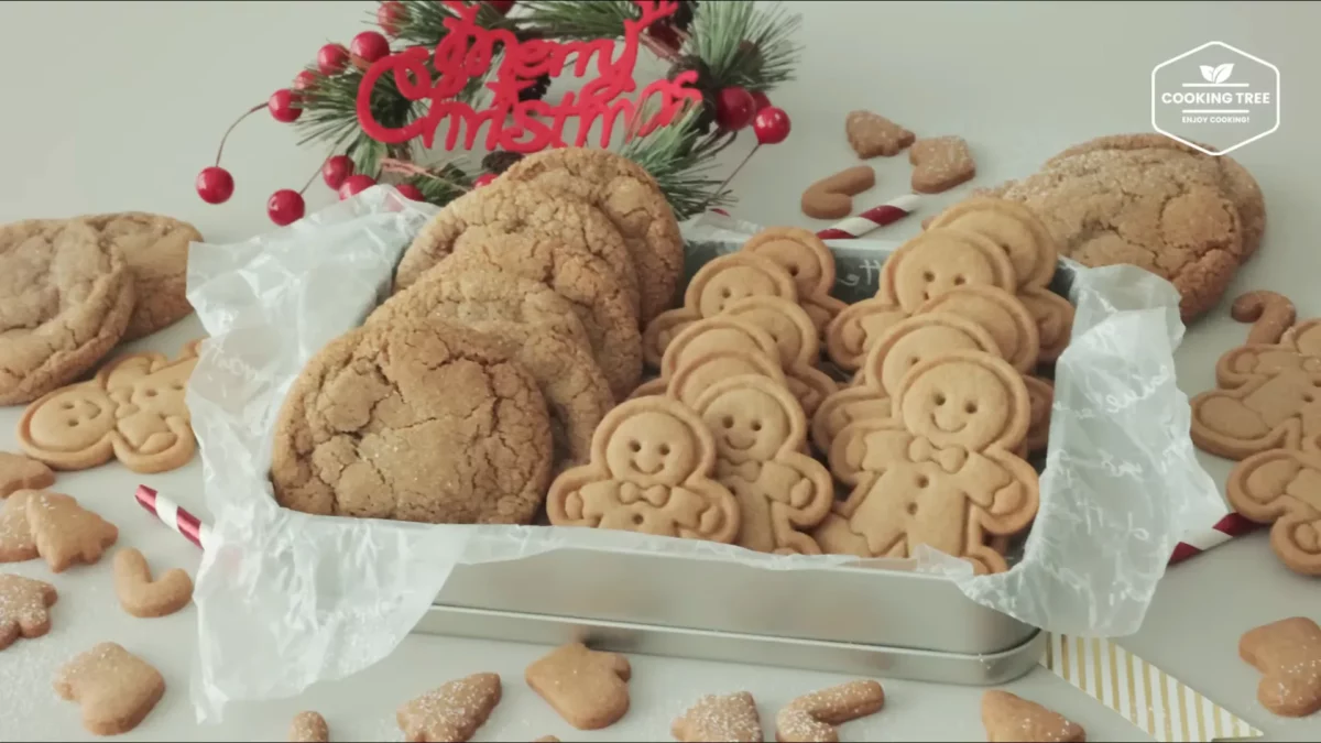 Christmas Gingerbread Cream Cheese Ginger Cookies Recipe