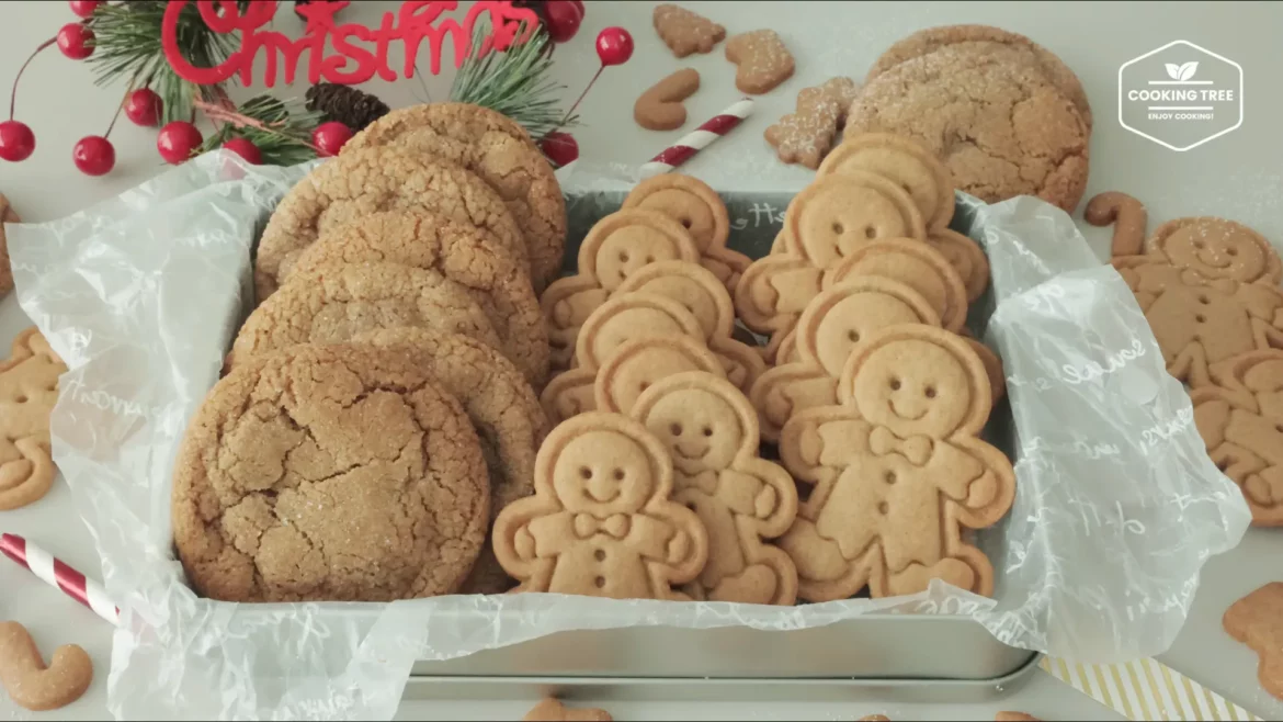 Christmas Gingerbread Cream Cheese Ginger Cookies Recipe