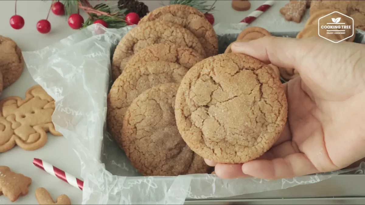 Christmas Gingerbread Cream Cheese Ginger Cookies Recipe