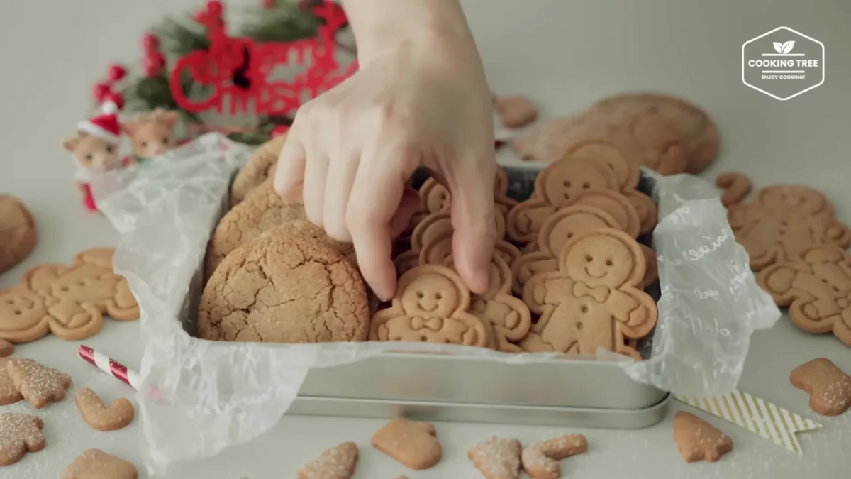 Christmas Gingerbread Cream Cheese Ginger Cookies Recipe