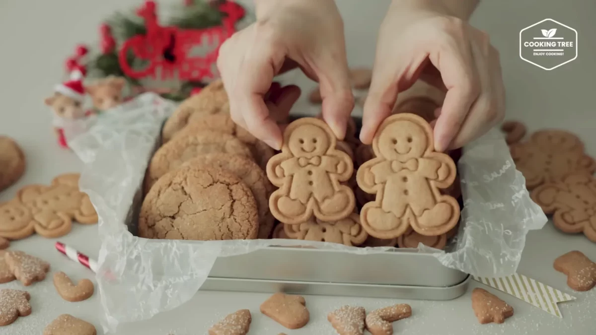 Christmas Gingerbread Cream Cheese Ginger Cookies Recipe
