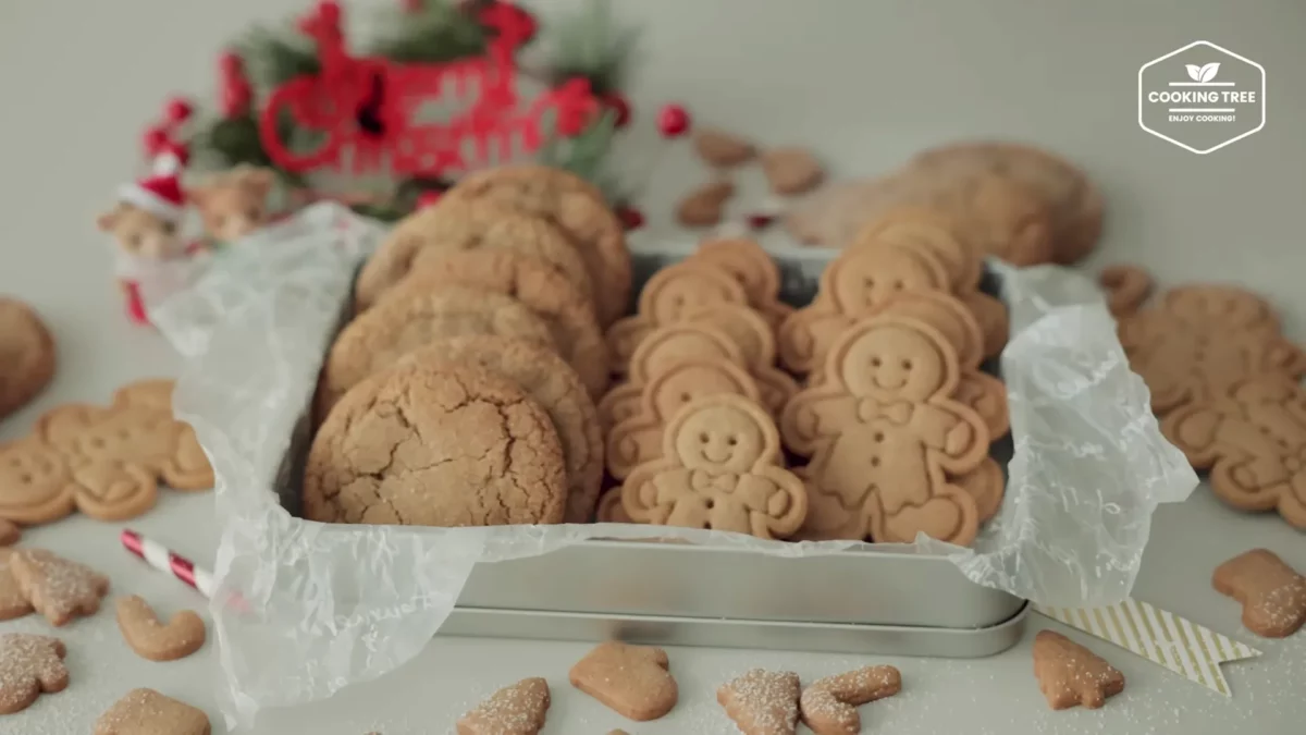 Christmas Gingerbread Cream Cheese Ginger Cookies Recipe