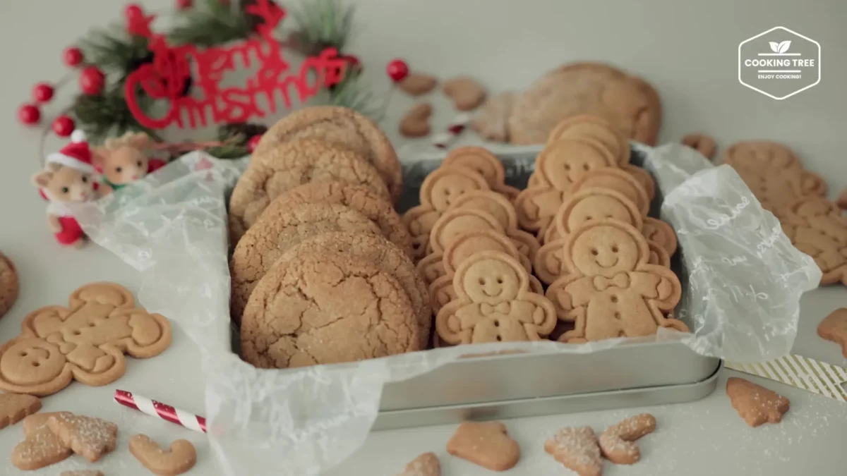 Christmas Gingerbread Cream Cheese Ginger Cookies Recipe
