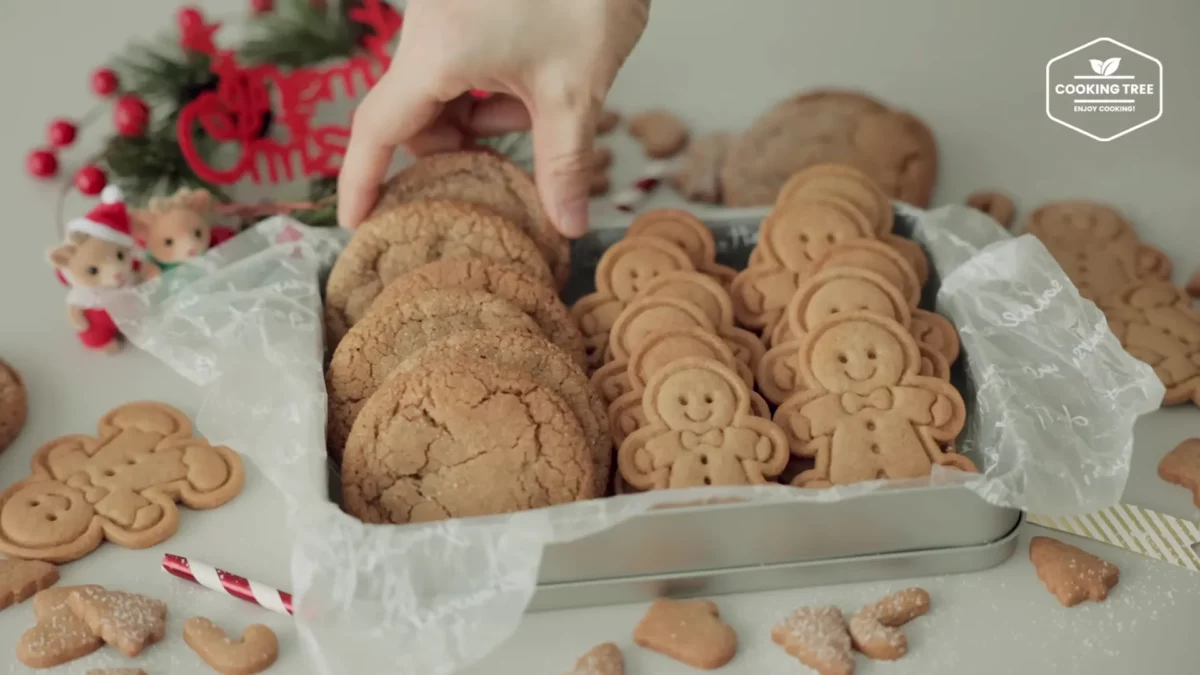 Christmas Gingerbread Cream Cheese Ginger Cookies Recipe