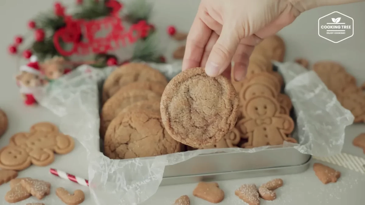 Christmas Gingerbread Cream Cheese Ginger Cookies Recipe