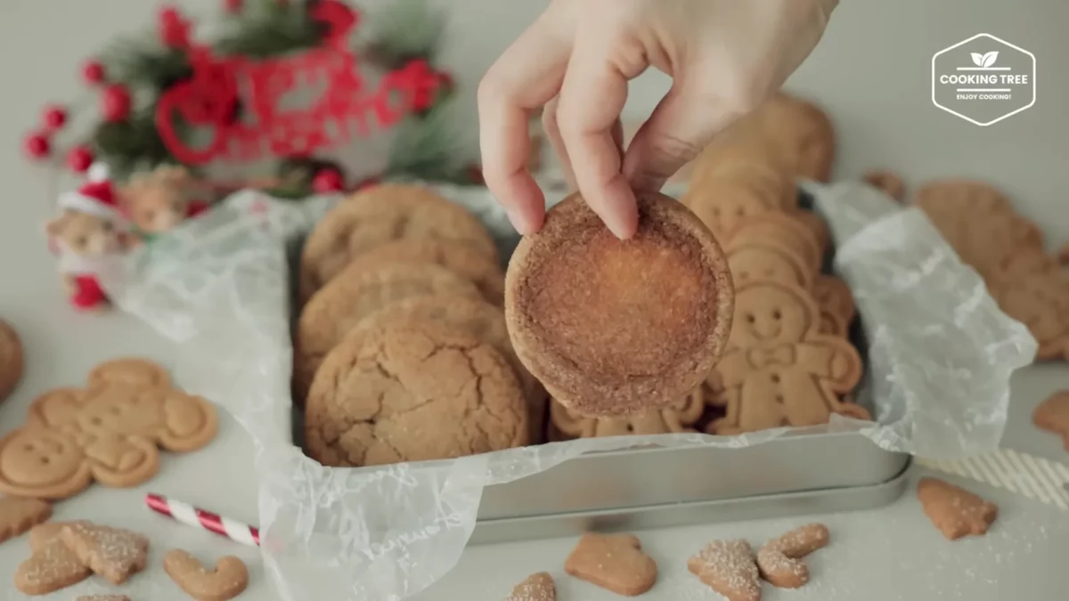 Christmas Gingerbread Cream Cheese Ginger Cookies Recipe