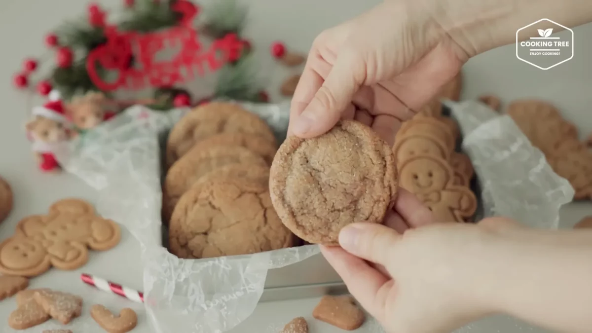 Christmas Gingerbread Cream Cheese Ginger Cookies Recipe
