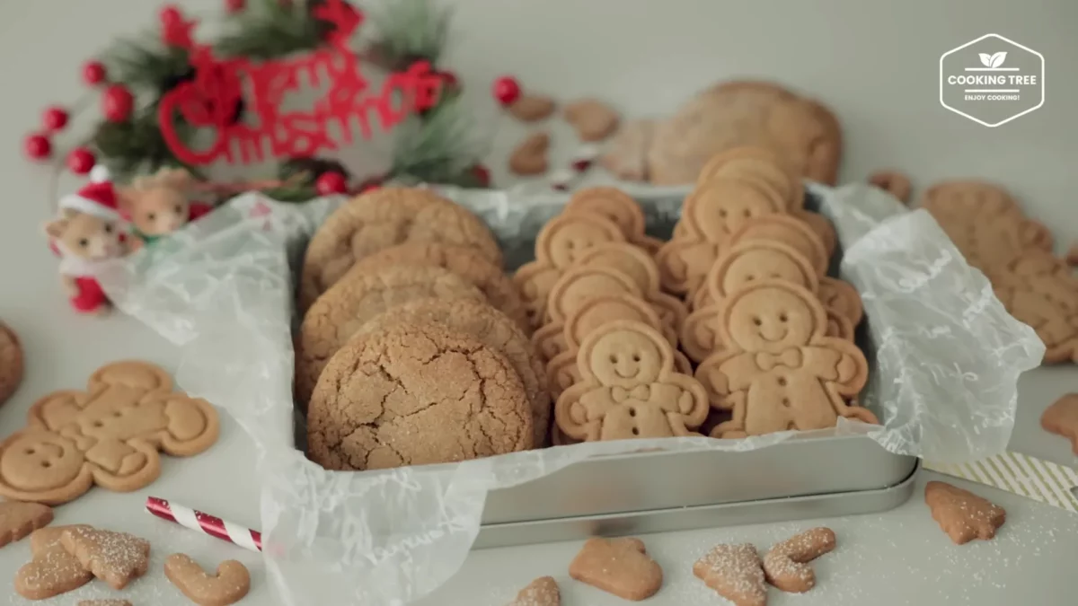 Christmas Gingerbread Cream Cheese Ginger Cookies Recipe