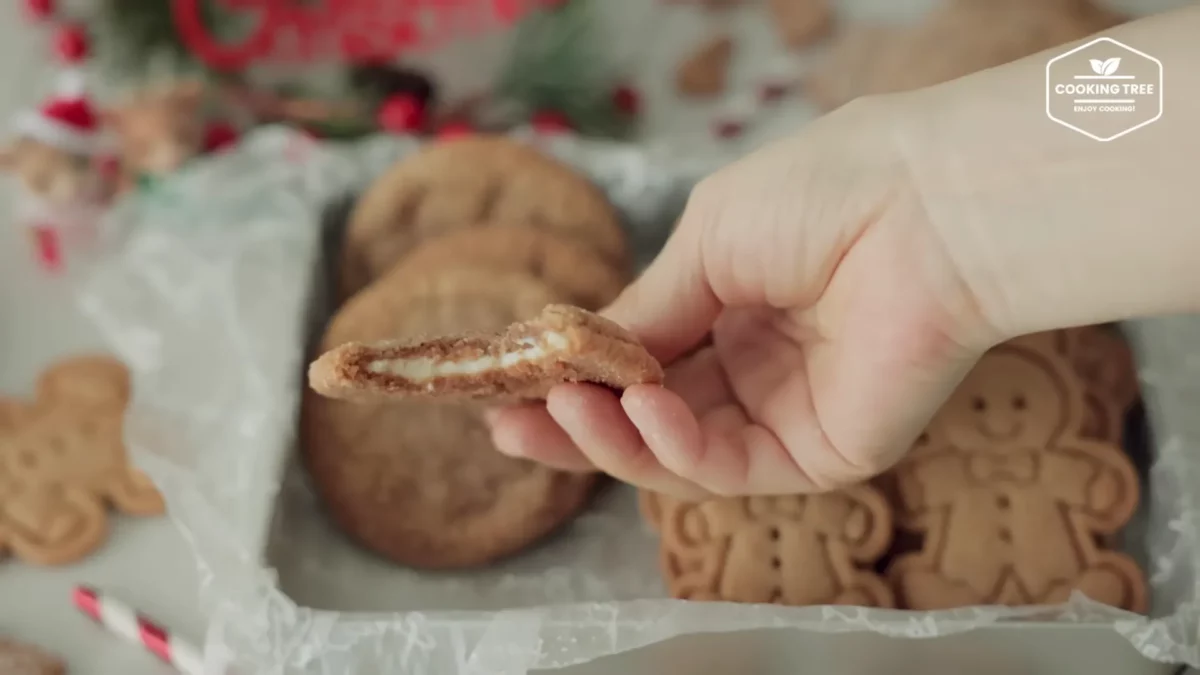 Christmas Gingerbread Cream Cheese Ginger Cookies Recipe