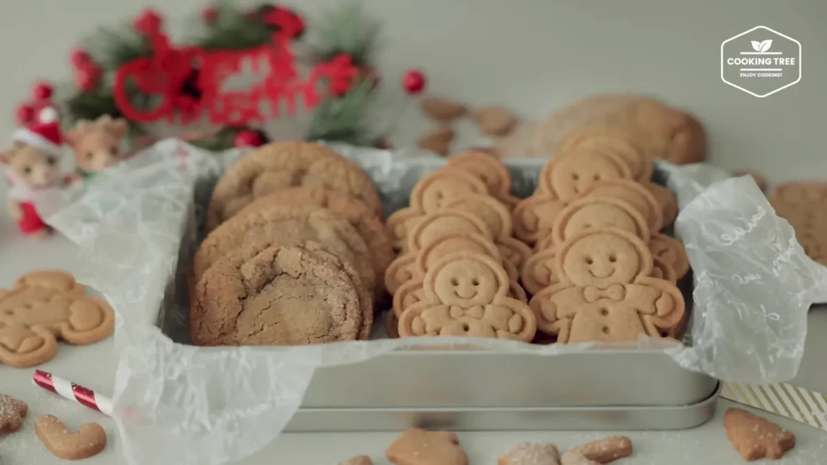 Christmas Gingerbread Cream Cheese Ginger Cookies Recipe
