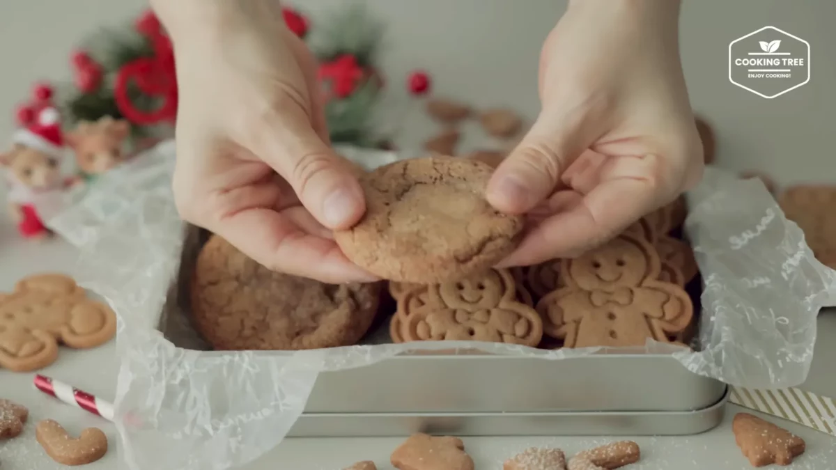 Christmas Gingerbread Cream Cheese Ginger Cookies Recipe