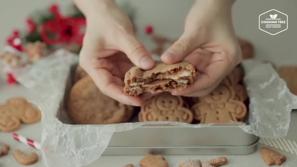 Christmas Gingerbread Cream Cheese Ginger Cookies Recipe