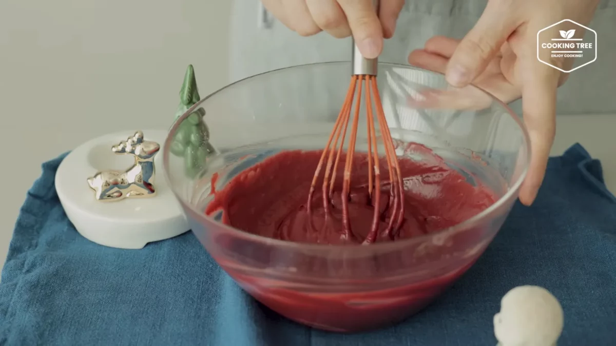 Christmas Red Velvet Chocolate Cake Recipe
