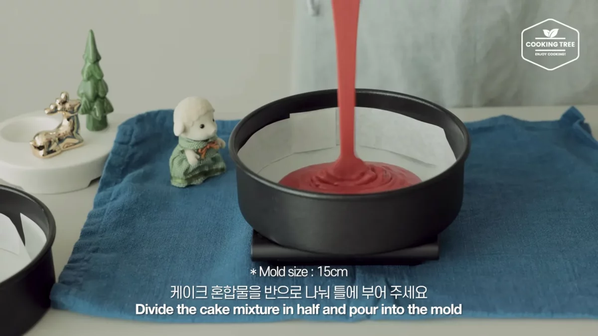 Christmas Red Velvet Chocolate Cake Recipe