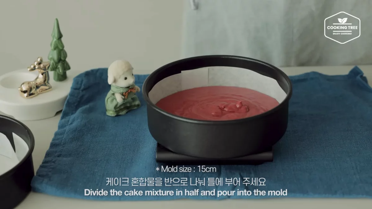 Christmas Red Velvet Chocolate Cake Recipe