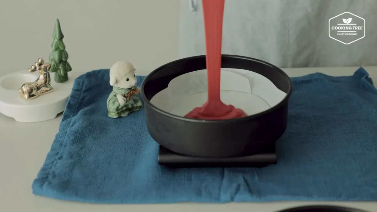 Christmas Red Velvet Chocolate Cake Recipe