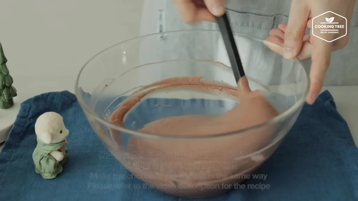 Christmas Red Velvet Chocolate Cake Recipe