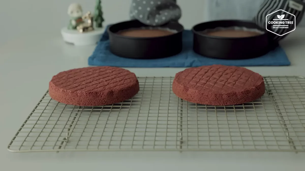 Christmas Red Velvet Chocolate Cake Recipe