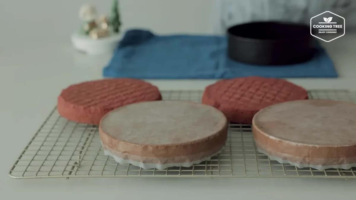 Christmas Red Velvet Chocolate Cake Recipe