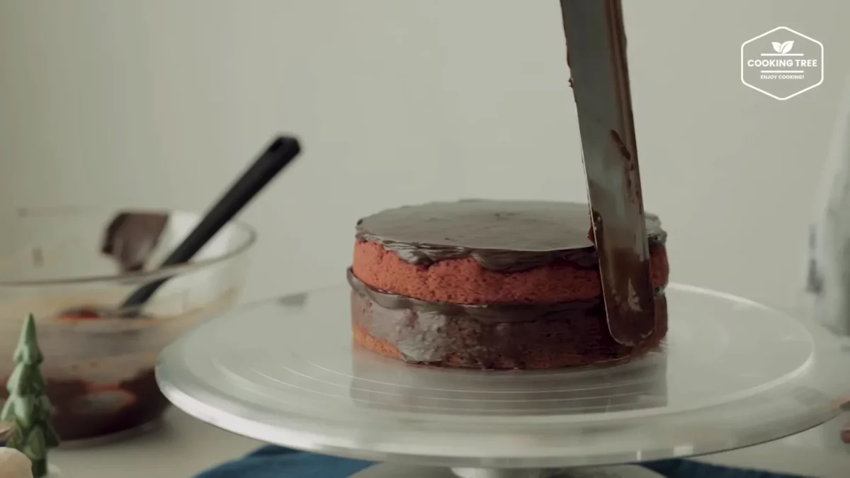 Christmas Red Velvet Chocolate Cake Recipe