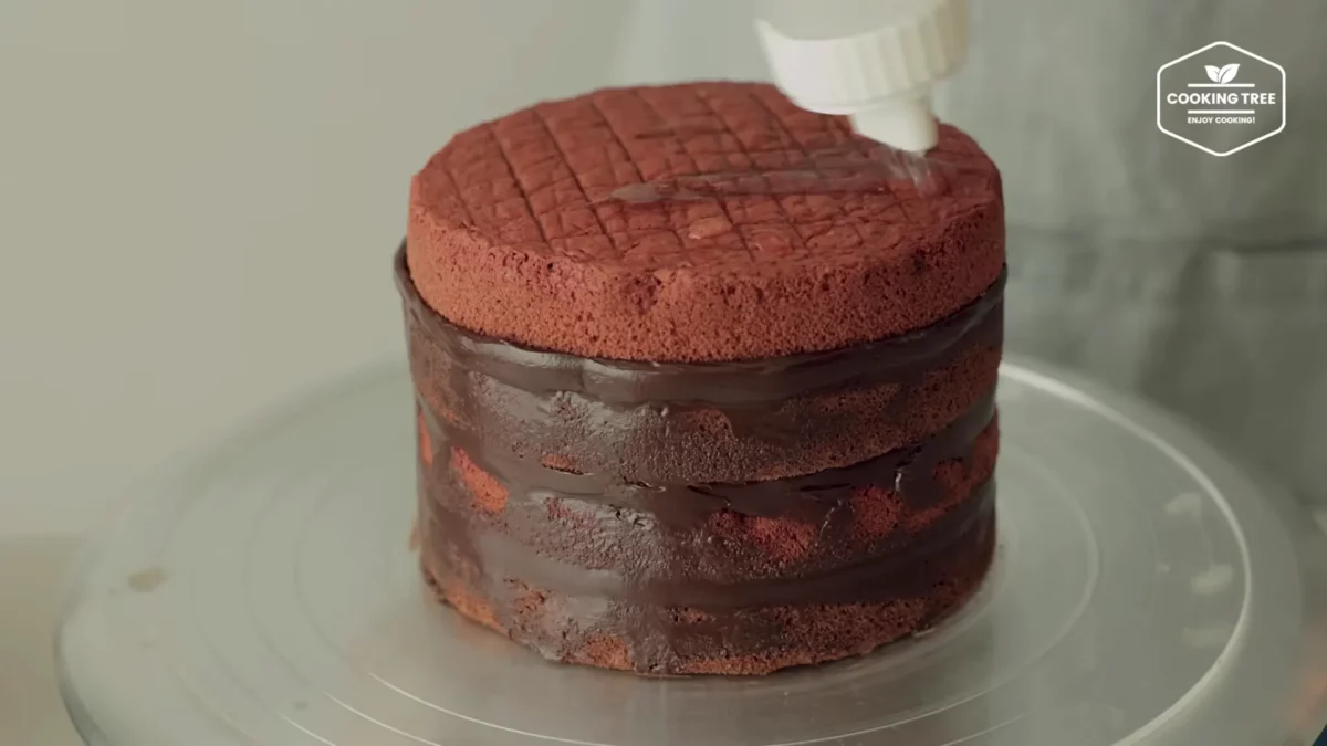 Christmas Red Velvet Chocolate Cake Recipe