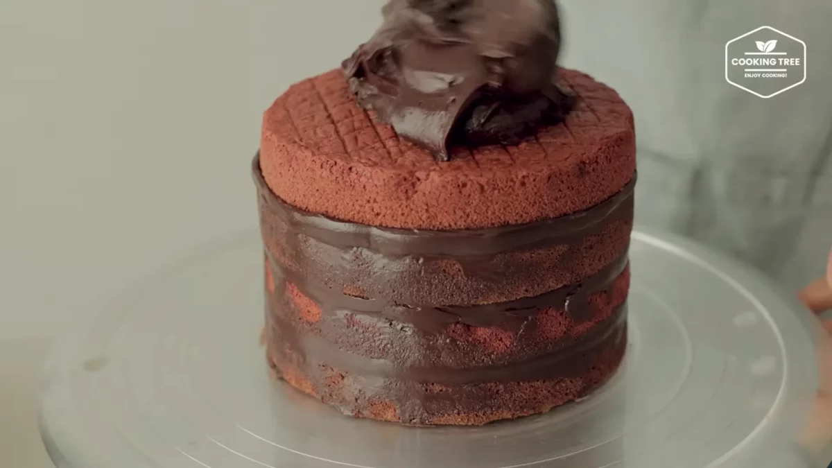 Christmas Red Velvet Chocolate Cake Recipe