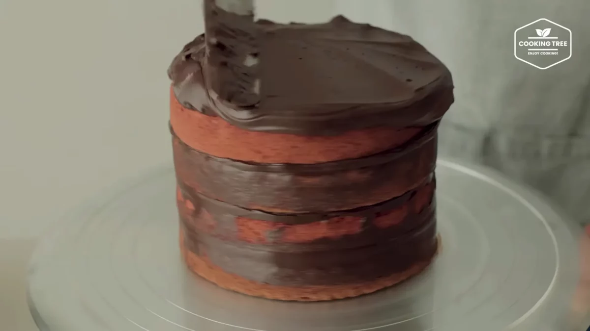 Christmas Red Velvet Chocolate Cake Recipe