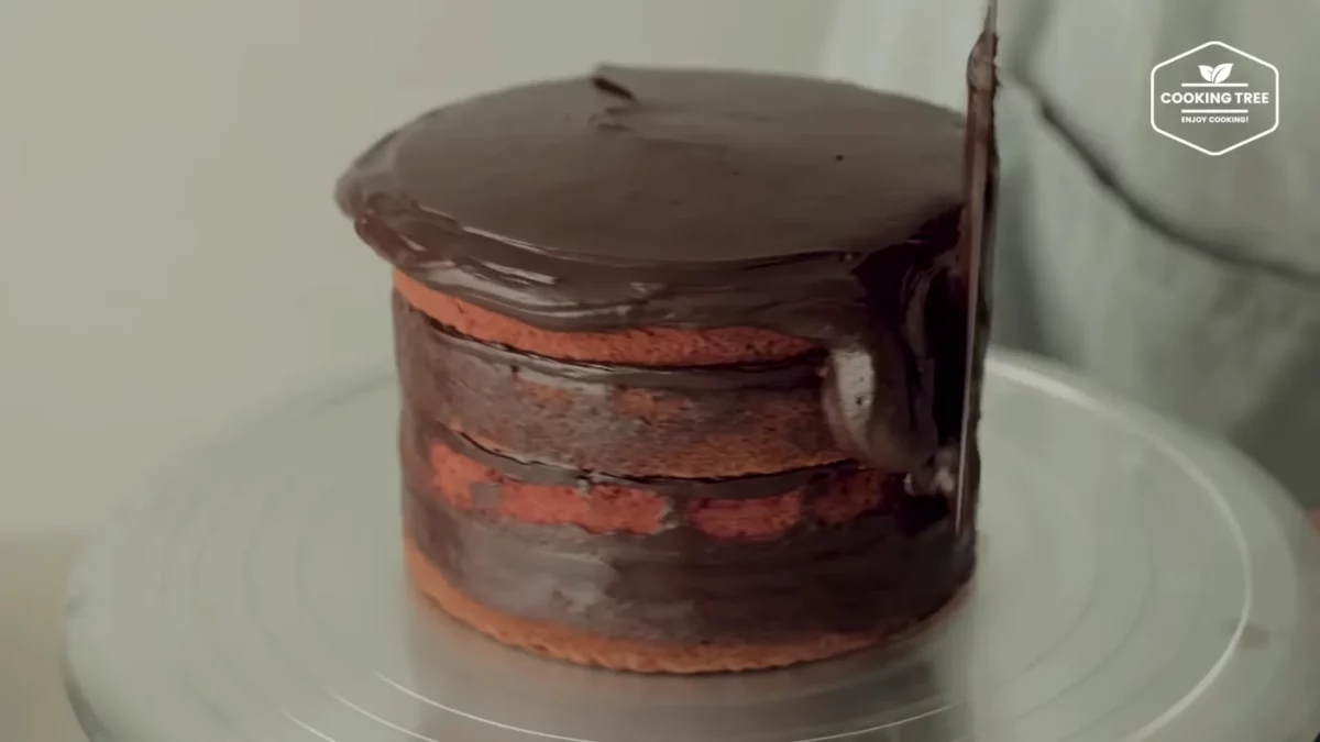 Christmas Red Velvet Chocolate Cake Recipe