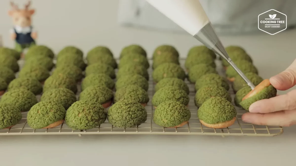 Christmas Tree Choux Au Craquelin Recipe