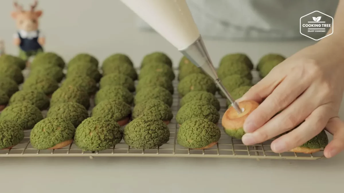 Christmas Tree Choux Au Craquelin Recipe