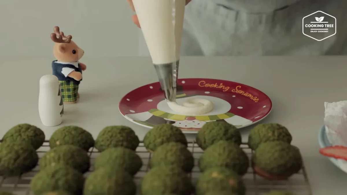 Christmas Tree Choux Au Craquelin Recipe