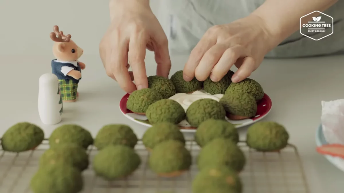 Christmas Tree Choux Au Craquelin Recipe