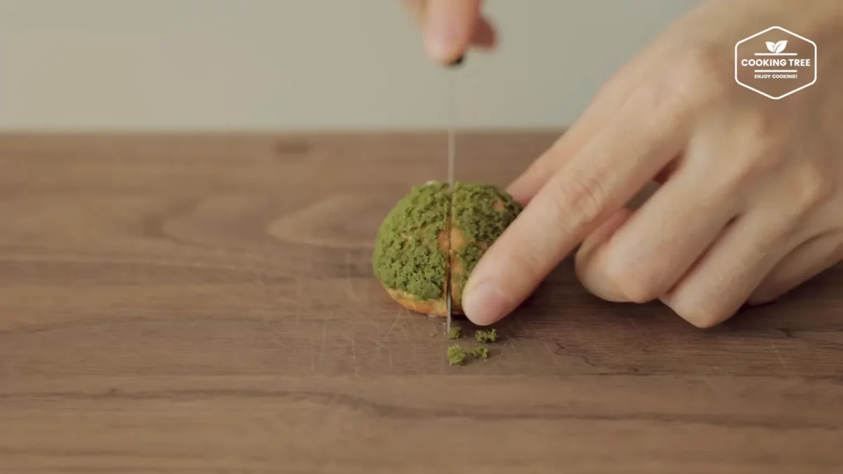 Christmas Tree Choux Au Craquelin Recipe