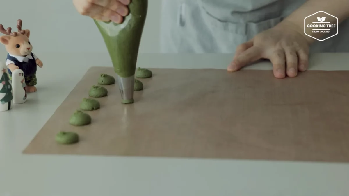 Christmas Tree Choux Au Craquelin Recipe