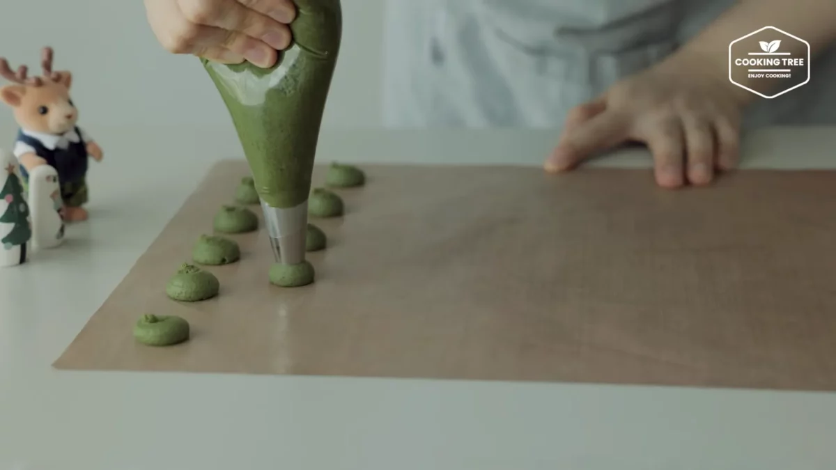 Christmas Tree Choux Au Craquelin Recipe