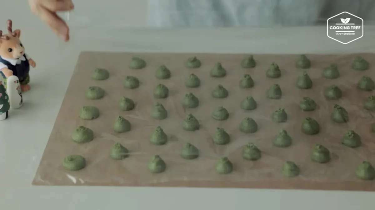 Christmas Tree Choux Au Craquelin Recipe