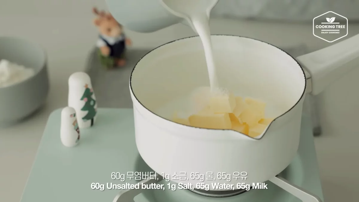 Christmas Tree Choux Au Craquelin Recipe