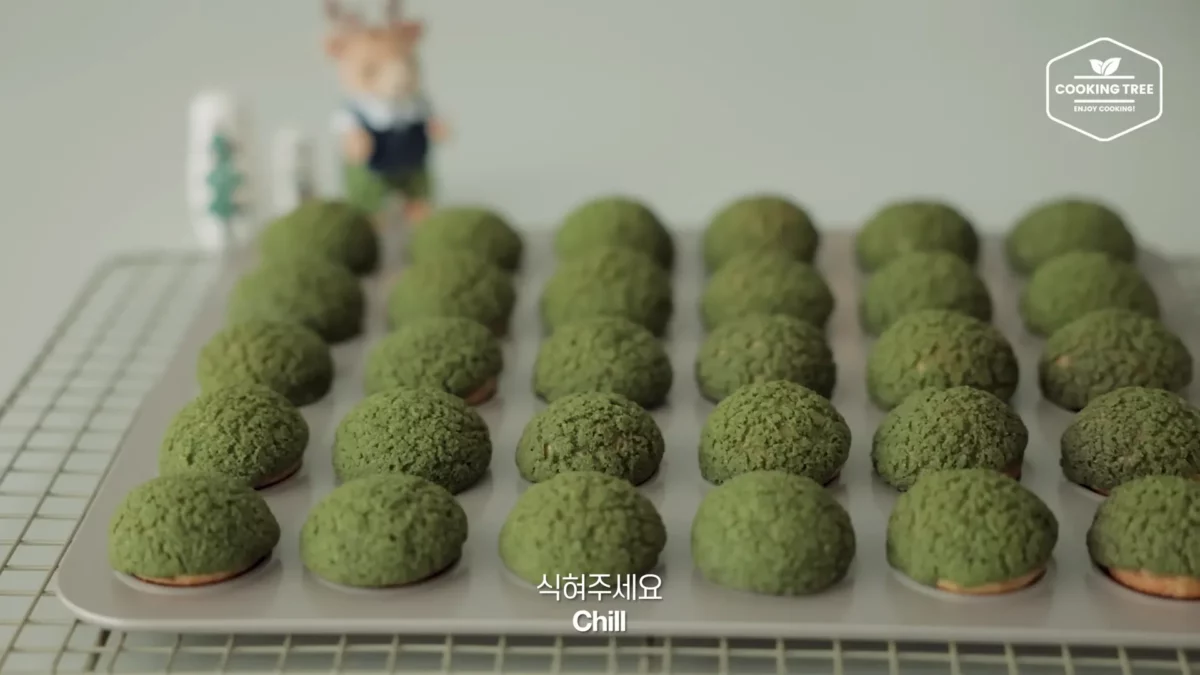 Christmas Tree Choux Au Craquelin Recipe