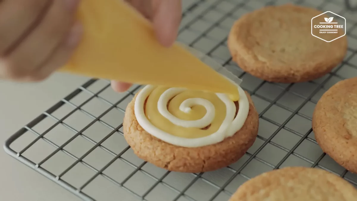 Coconut Lemon Curd Cookies