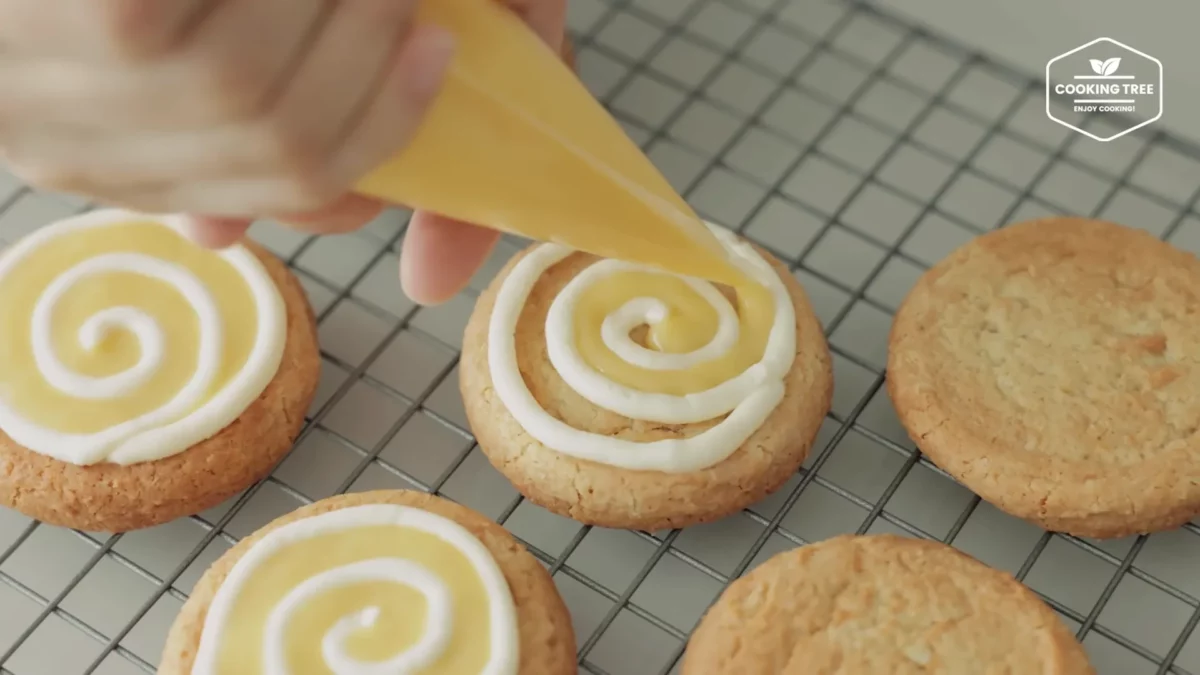 Coconut Lemon Curd Cookies
