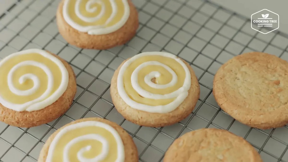 Coconut Lemon Curd Cookies