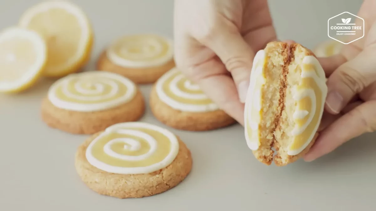 Coconut Lemon Curd Cookies