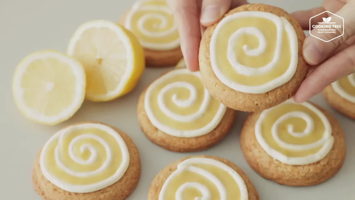 Coconut Lemon Curd Cookies