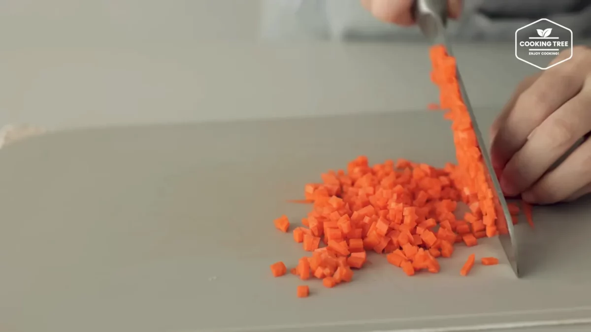 Crab stick Rice Pancake Recipe